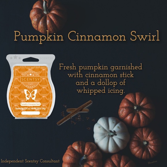 Scentsy Pumpkin Cinnamon Swirl Sugar Scrub - Picture 2 of 3